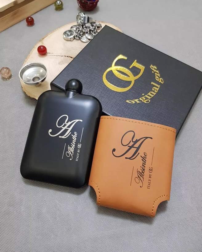 بطری جیبی فیلیپینی روکش دار ابسنت