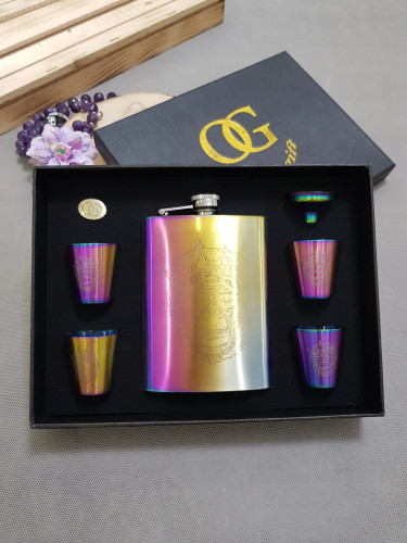 بطری جیبی 4 شاته هولوگرامی میمون شاه