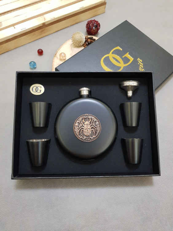 بطری جیبی 4 شاته پلاک دار اسپایدرمن