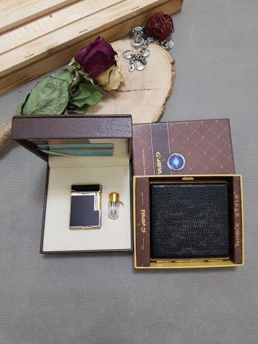 ست فندک با جا سیگاری