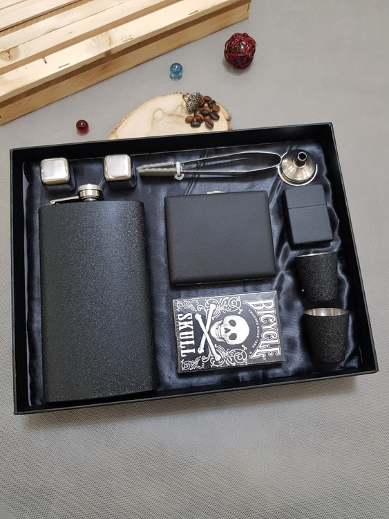 ست بطری جیبی وی آی پی استیل اسفالتی