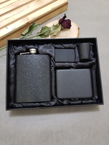 ست وی آی پی بطری جیبی استیل آسفالتی